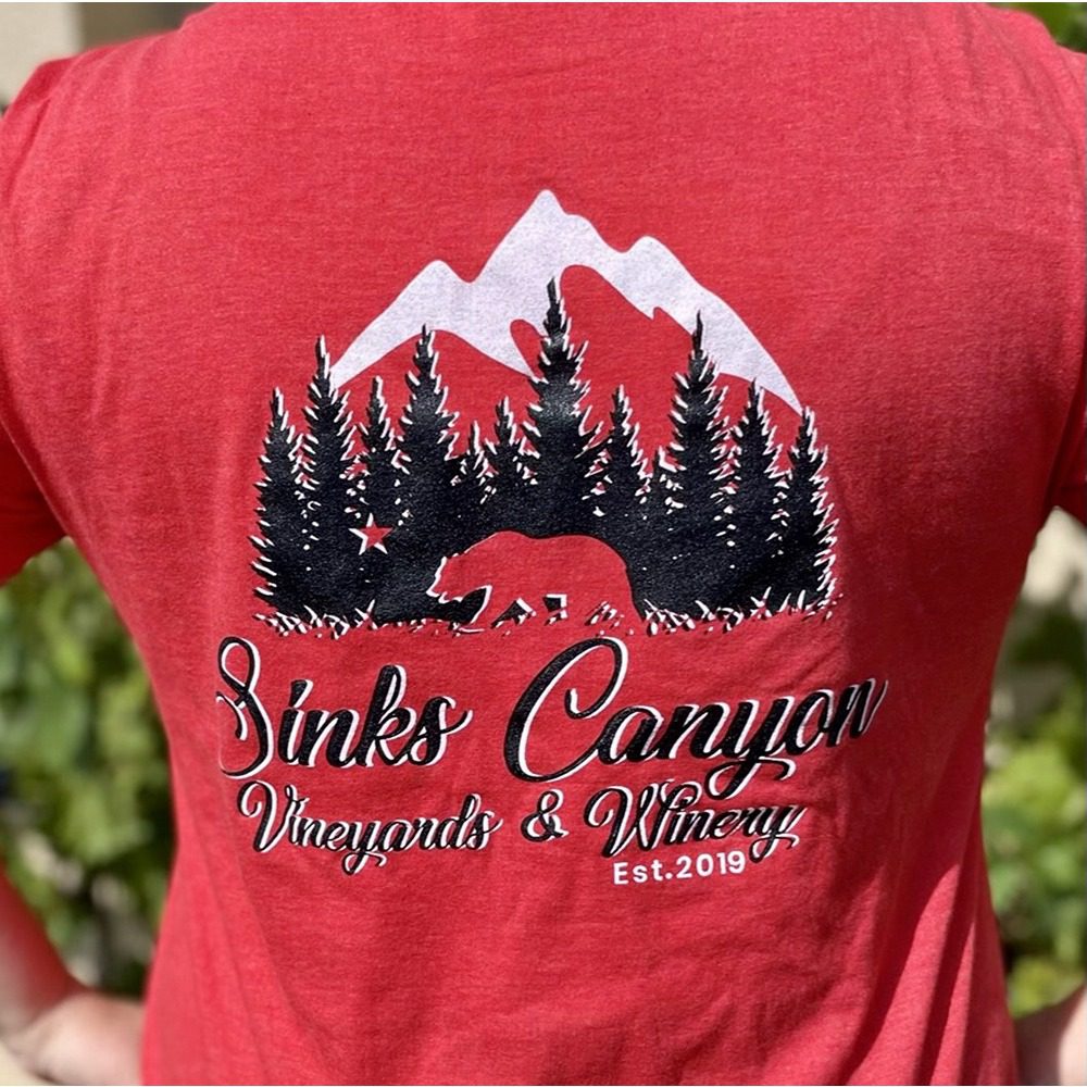 Bear Sinks Canyon Logo - Red